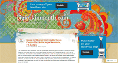 Desktop Screenshot of bigforkinmouth.com
